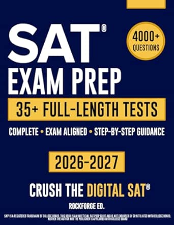 Amazon.com: SAT Exam Prep: The Complete & Exam Aligned Study Guide to ...