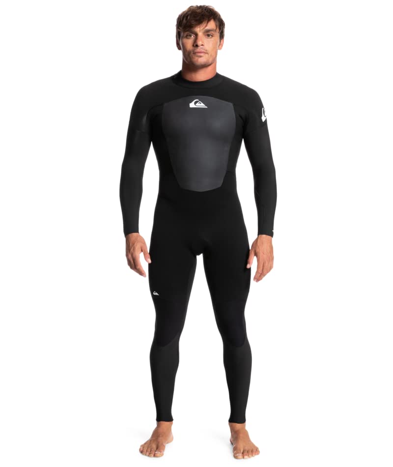 Amazon.com: Quiksilver 4/3 Prologue Back Zip GBS Wetsuit - Black