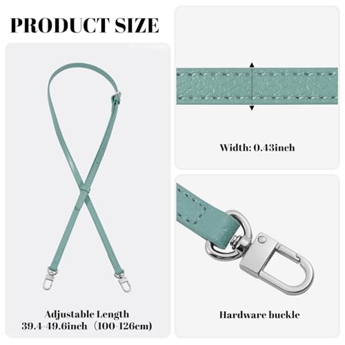Image of SENTEN Purse Straps Replacement for Longchong Bag Women, Leather Crossbody Shoulder Strap Kit Adjustable for XS Longchong Bag