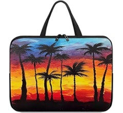 琉球かれん　ケース付き Amazon.com: KEIAHUAN Palm Tree Sunset Laptop Sleeve Case for
