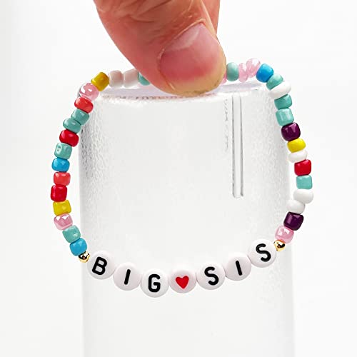 Image of Sister's Big Bracelet Gift, Little Girls' Sister Jewelry