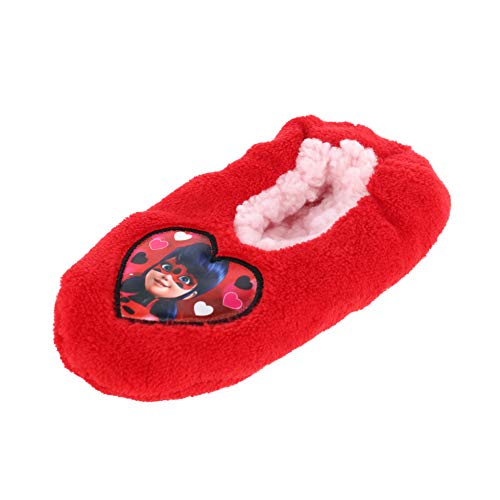 Miraculous Lady Bug - Zapatillas, Rojo (rojo), 27-28