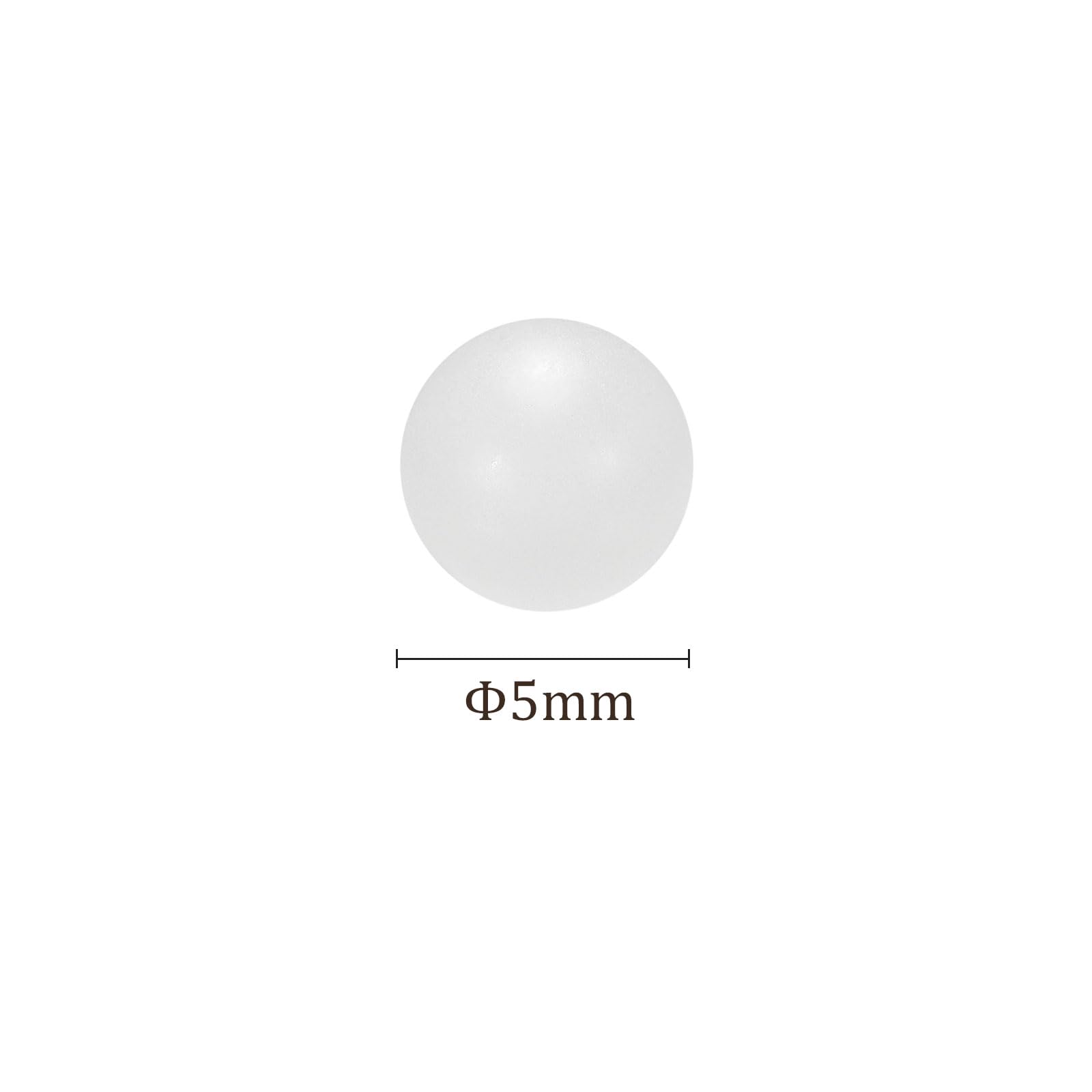 Palline in PP 5mm Cuscinetto a Sfera in Plastica per Valvole Trasportatori Rulli