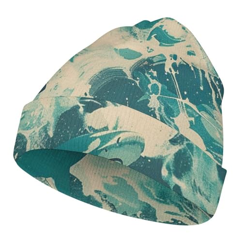 Camo Hammerhead SharksChildren's Warm Knitted Hat, Suitable for All Seasons and Daily Wear