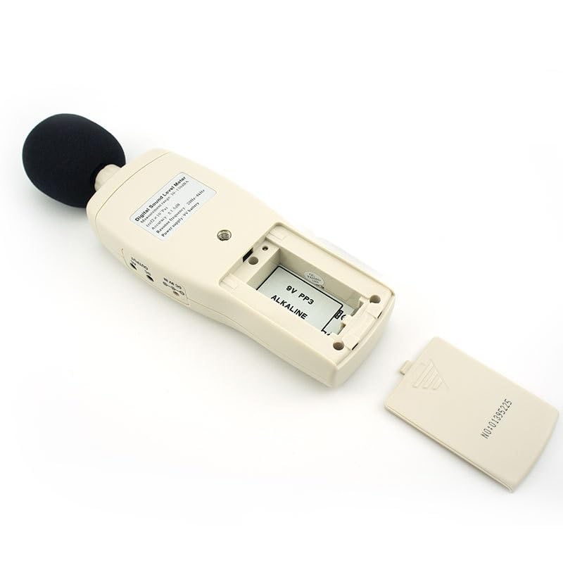 Medidor De Nivel Sonido Digital Con Pantalla LCD Más Grande Mano Decibelios Ruido PrecisióN Extremadamente Alta
