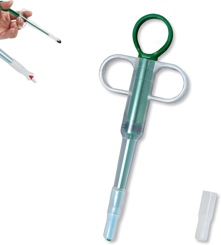 KittuPet Pet Pill Plunger Popper for Small Cats Dogs Pill Dispenser Shooter Reusable Cat Pill Dispenser Animal Medicine Feeder for Feeding Accessories-image-38