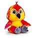 Keel Toys KEELTOYS-Peluche Animotsu Phenix 15 cm-SF2301, SF2301, Rosa, Arancione, Giallo