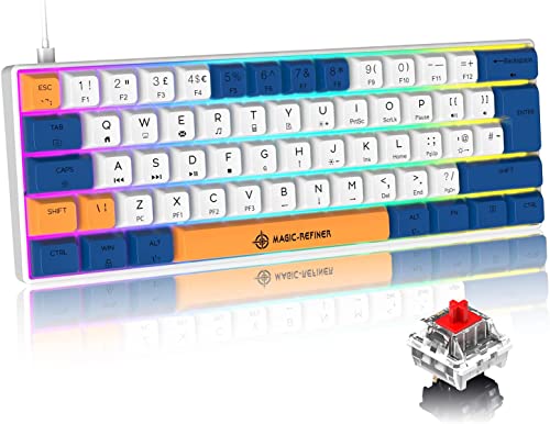 JjJL[{[hL Ԏ Q[~OL[{[h eL[X RGBobNCg MacOS/Windows/iOS/AndroidΉ pz 60 RpNg type c USBڑ h 19L[hՓ Q[/ItFXKp ݑΖ 