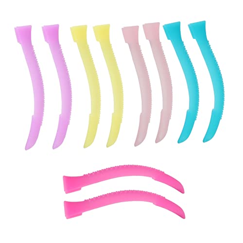 FOMIYES 5 Pairs Silicone Nail Trimmer Handle Cover Cuticle Scissor Handle Sleeve for Nail and Toenails Manicure Tools