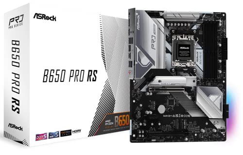 ASROCK B650 PRO RS, AM5, ATX, 4 DDR5, 3 M.2, 4 SATA, HDMI, DP, USB C