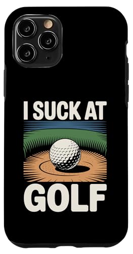 I Suck At Golf Loser Dad ȃW[N St X}zP[X iPhone 11 Pro p