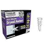 TOGGLER SnapSkru SP Self-Drilling Drywall Anchor, Glass-Filled Nylon, Made in US, For #6 to #10 Fastener Sizes (Pack of 100)