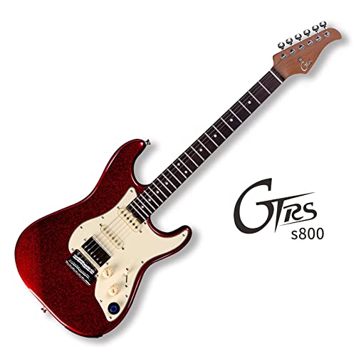 Mooer Gtrs S800 Intelligent Guitar (S800, Metallic Red Electric Guitar) #TOP2
