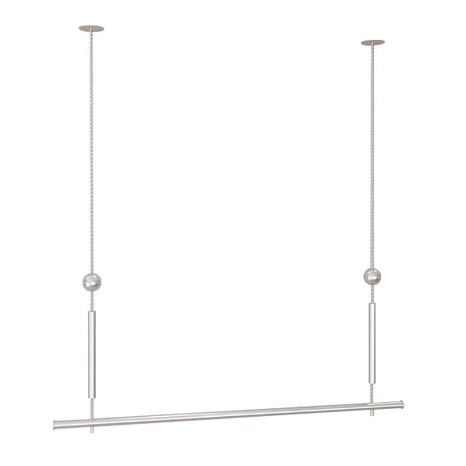 Modern Clothes Retail Garment Racks, Clothing Store Hanger Storage Shelves Clothes Organizer, Creative Adjustable Dress Hanging Rod Wedding Clothing Rack, Bathroom Organi,Silvery-120CM style 1