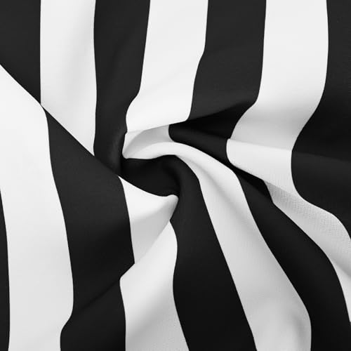 Mens Striped Dress Suit Pant Elastic Waist Flat Front Straight Leg Pant Classic Fit Comfy Casual Vintage Y2k Trousers4