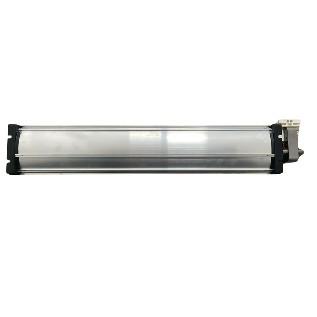 Ventola tangenziale lunghezza totale: 500 mm, dimensioni bocchetta: 422x42 mm, per stufa a pellet