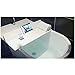 LwBathtub tray Pokrywa do wanny, ochrona przed kurzem, składana, osłona ochronna PCW (rozmiar: 170 x 70 x 0,6 cm)