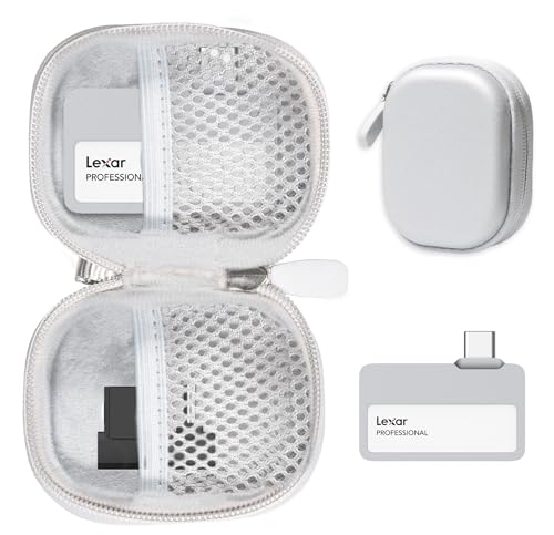 Estuche rígido para SSD portátil Lexar Professional Go miniatura 1