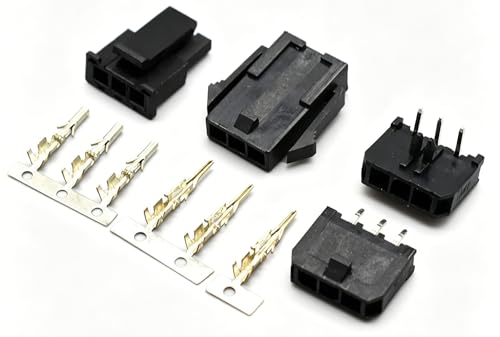 Conector Micro-Fit de 3 pines con paso de 3.0mm para conexiones estables de cable a placa 2