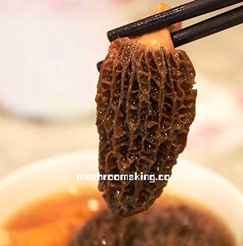 Premium A+ Grade Dried Wild Morel Mushrooms (Morchella) (4OZ pack,113g)