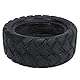 Motorrad 80/60-6 Vakuum Tubeless Reifenreifen, Go-Kartreifen 80/60-6 mit Aufprallvakuum Dubeless-Gummi-Reifen, für Elektromutrücker Go Karts und ATVs