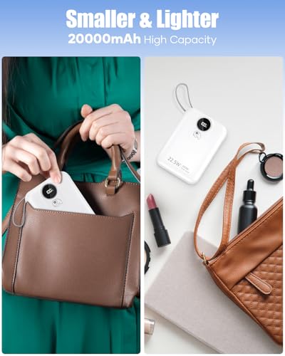 Chargeur portable USB C 20000mAh multiprise haute capacité rapide - 2