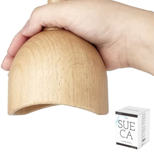 Copa sueca - Maderoterapia pequeña y de madera - Maderoterapia masajes estetica kit corporal - Anticelulitico masaje para cuerpo - Masajeador celulitis - Rodillo masaje muscular Cover