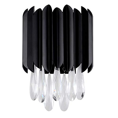 Lampe murale de chambre E14 éclairage de chevet cosy noir pour ambiance tamisée