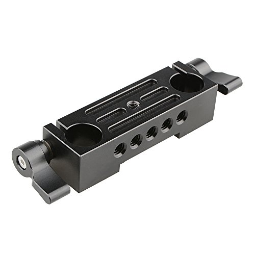 Image of CAMVATE 15mm Rod Clamp Railblock for DSLR 15mm Rail Rig Rod Support System