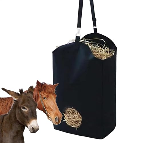 Borsa per fieno per impermeabile in tessuto Oxford resistente rete per a alimentazione lenta per pecore bovini leggera conservazione degli alimenti per fienili stalla