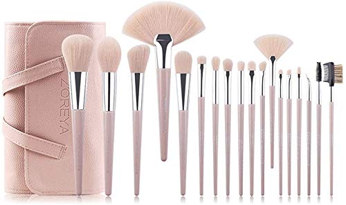 Pinceau fond de teint et blush MU Beauté : l'excellence des fibres synthétiques douces