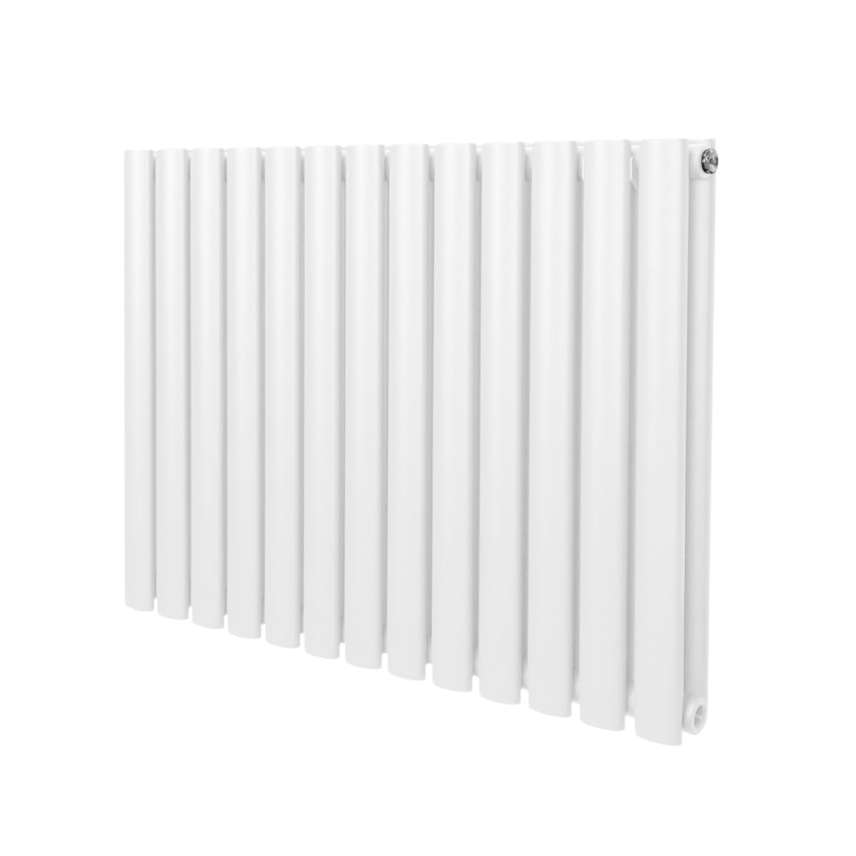 Monstershop White Oval Column Radiator – 600Mm X 780Mm –
