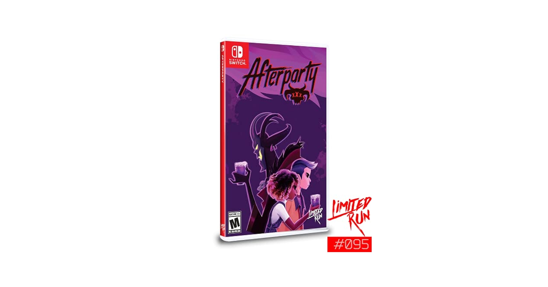 AFTERPARTY 未開封　Nintendo Switch Amazon.com: Afterparty Limited Run LRS95 : Video Games