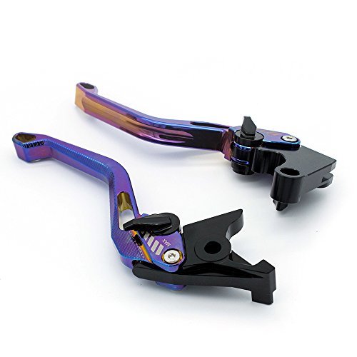 Fxcnc Motorcycle Billet Short Brake Clutch Levers Compatible With Yzf R3 R25 2013-2021, Mt-03 Mt-25 2015-2021 #TOP2