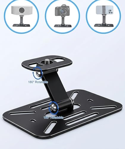 Image of Projector Stand for Floor, Rotating Desktop Projector Mount, Portable Projector Stand for Home Theater and Office Presentations