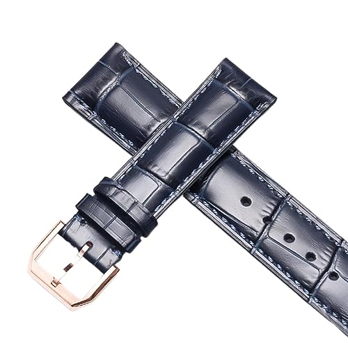 Bracelet de montre pilote Portofino en cuir homme avec chaîne