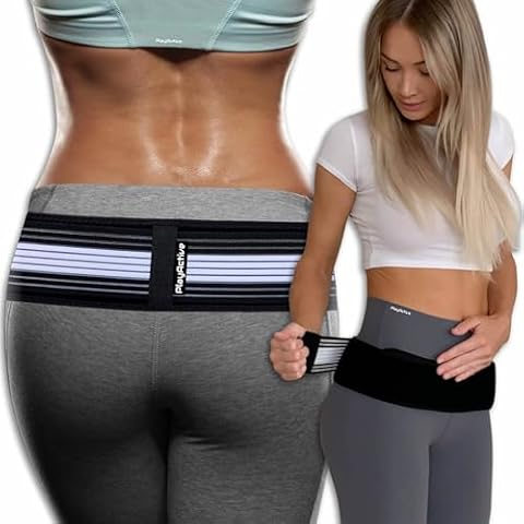 PlayActive SI Joint Hip Belt - Lower Back Support Brace Cover
