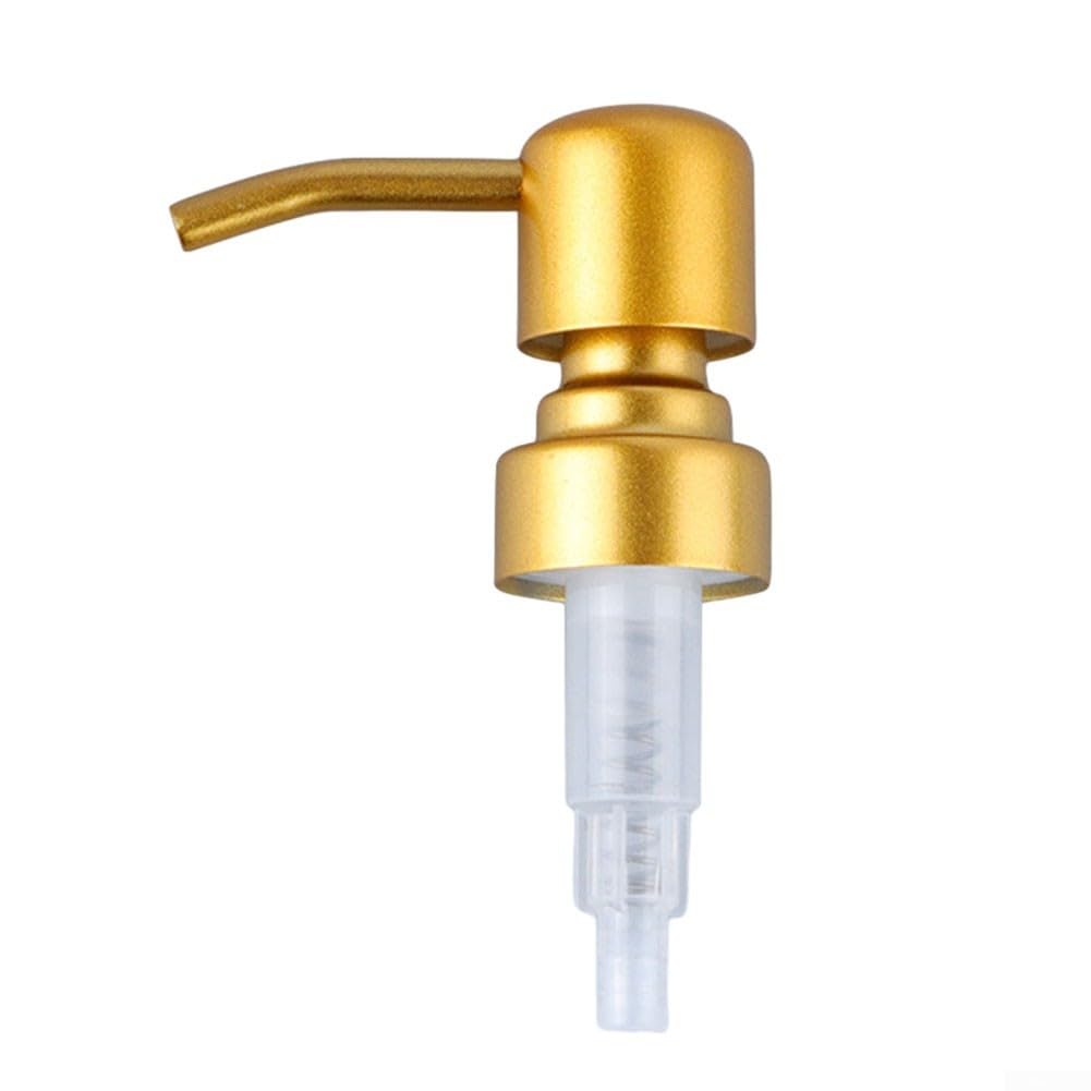Soap Dispenser Pump Head, Replacement Liquid 28/400 Stainless Steel Thread(Gold)