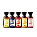 Zero Sugar Syrups - Combo of 5 Syrups (Alphonso Mango, Blueberry, Strawberry, Tropical Bliss and Rose), 60 g each