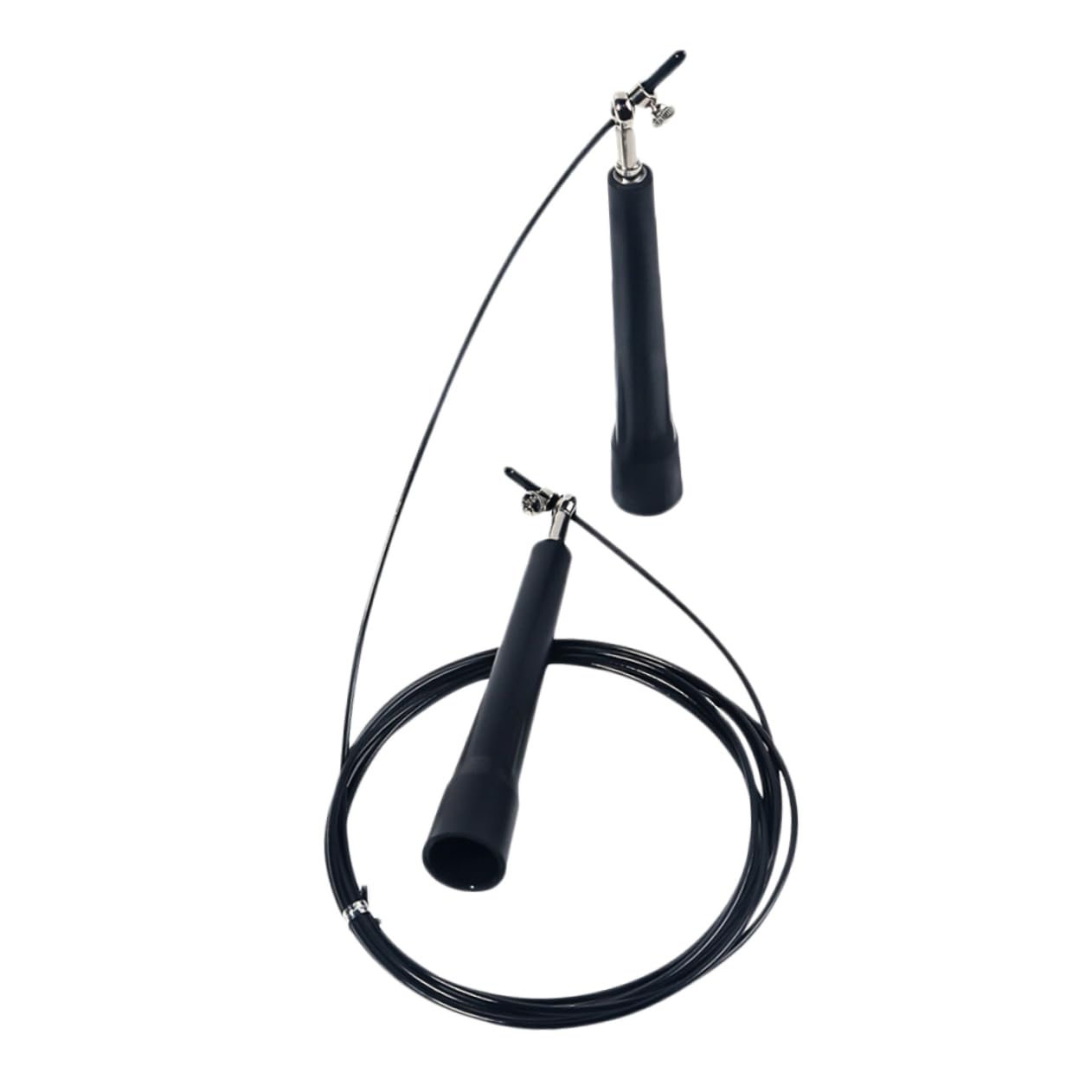 TOYANDONA Cuerda De Salto De Velocidad Salta La Cuerda Pesada Mangos Cable De Gimnasio Mango De Cuerda De Salto De Atletismo Saltar Cuerdas para Hacer Ejercicio Gimnasia SOGA Negro