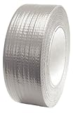 KS Tools 141.5000 Gewebeklebeband, silber, 50 mm x 50 m