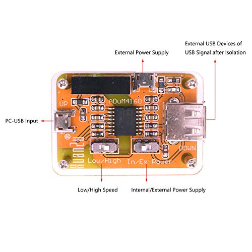 DollaTek Isolatore USB Isolatore 1500V ADUM4160