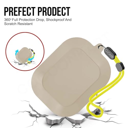Image of Silicone Case Cover Compatible for Realme Buds Air 8 (2026) (Master Golden)