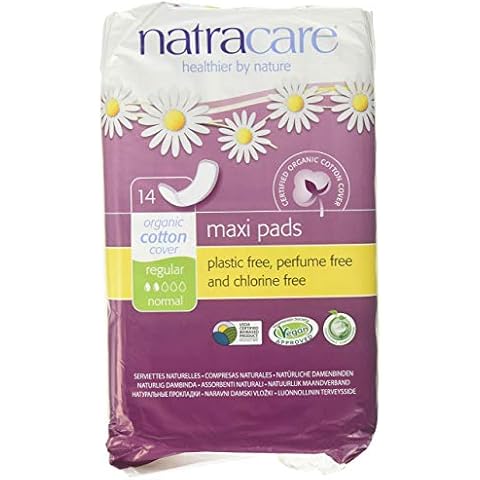 Natracare Pads Regular 14 Ct, 3 Boxes (42 Pads Total) Cover