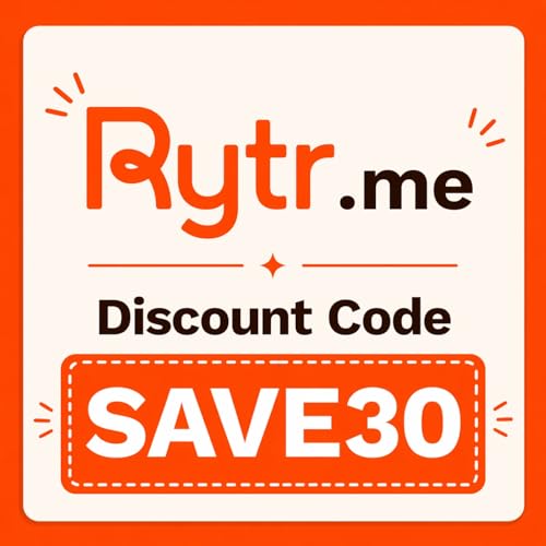 『Rytr 30% Discount Code &ldquo;SAVE30&rdquo;』のカバーアート