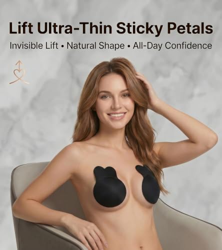 Image of DClub Lift Ultra-Thin Sticky Nipple Covers Adhesive Silicone Pasties.