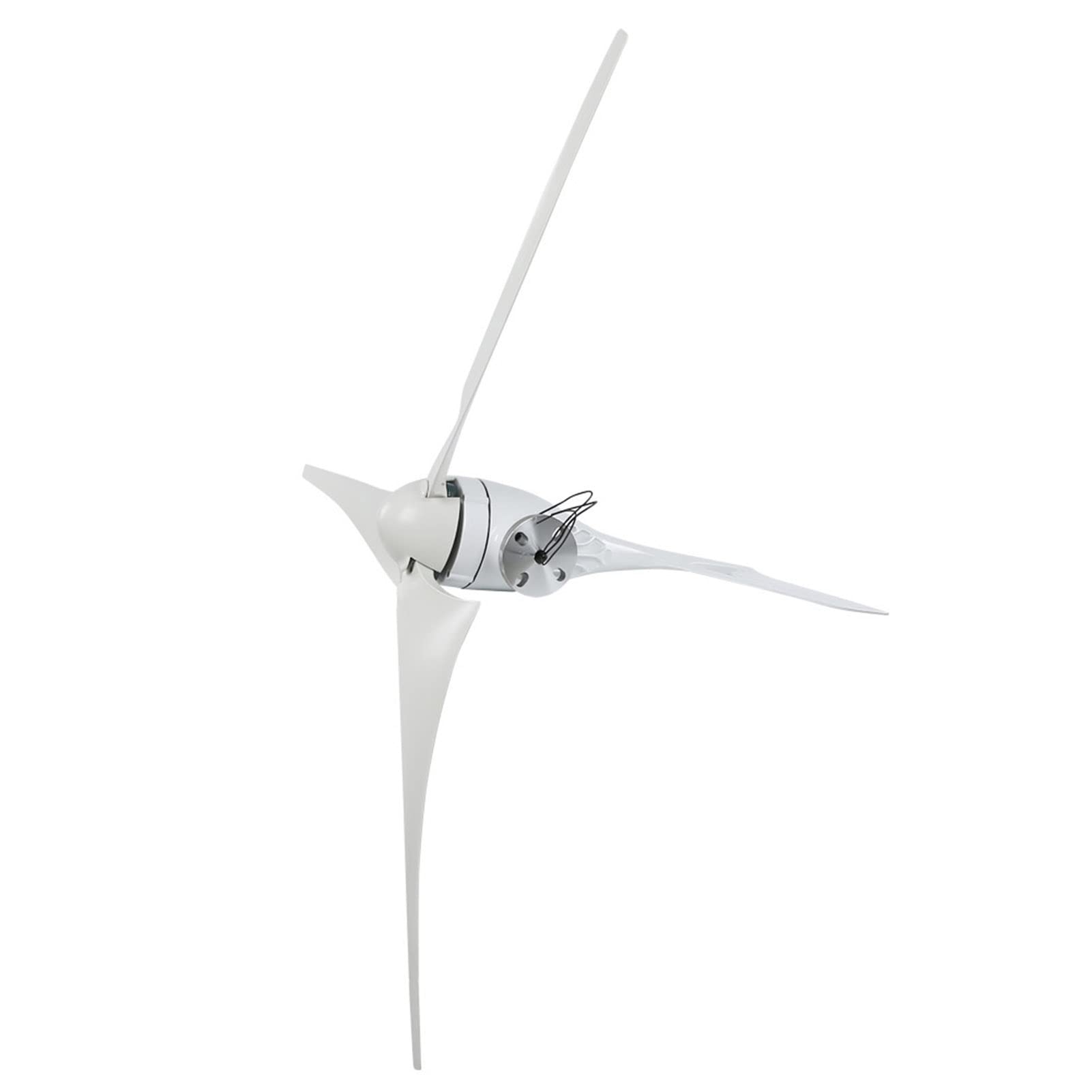 Fafeicy Generatore Eolico S3 300W Generatore Eolico 300W 3 Pale 630mm, con Pale in Fibra di Nylon e Cuscinetto a Sfere a Doppia Scanalatura per Uso Domestico Fuori Rete (24V)