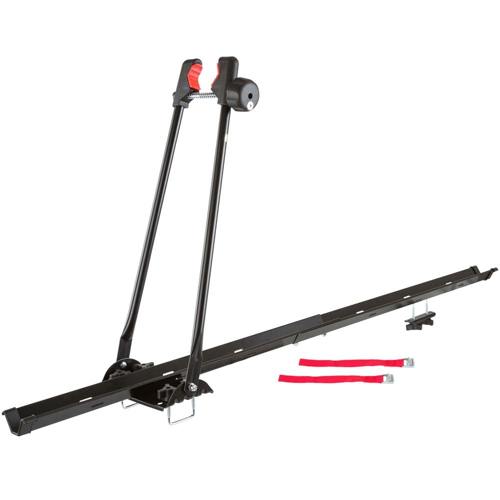 Elevate Outdoor Steel Locking Frame-Mounted Roof Bicycle Rack