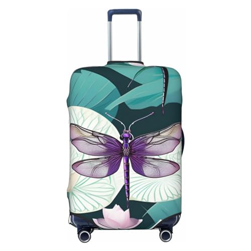 Canna da pesca per bagagliaio elastico da 45 - 81 cm Libellula fiore di loto L