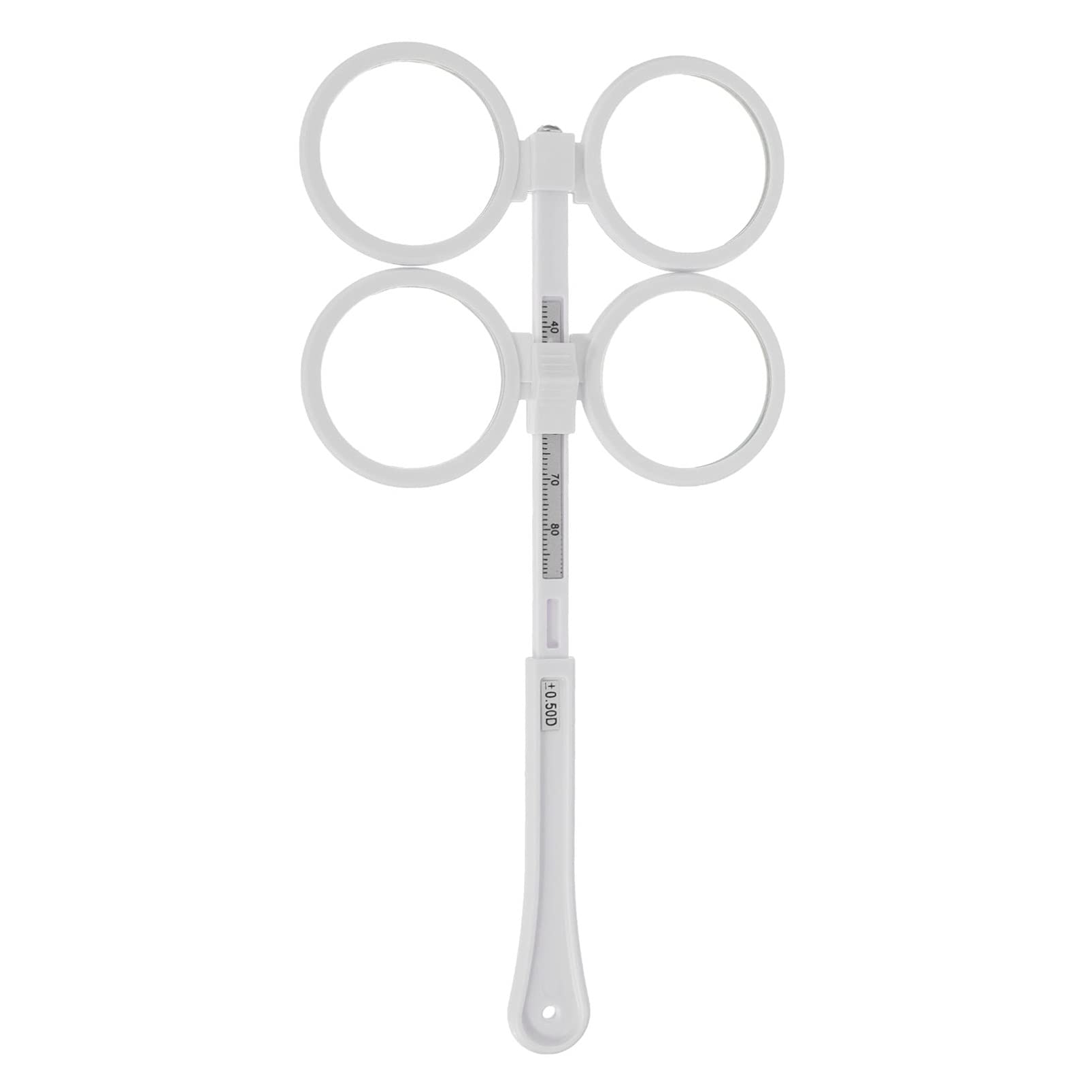 Optical Flipper Optical Flipper, ±25° Optometry Ophthalmic Flips Lens, 4- Lens Confirmation Flipper for Near Amblyopia Confirmation Test Eyeglass Accessories Optometry Flipper